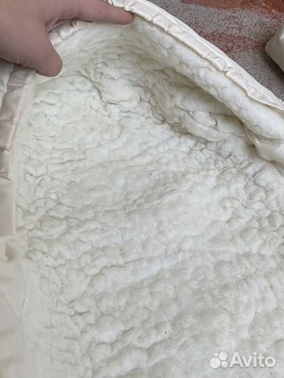 Конверт кокон на выписку зима