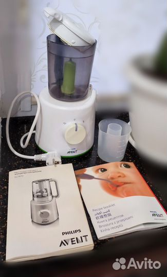 Пароварка блендер philips avent