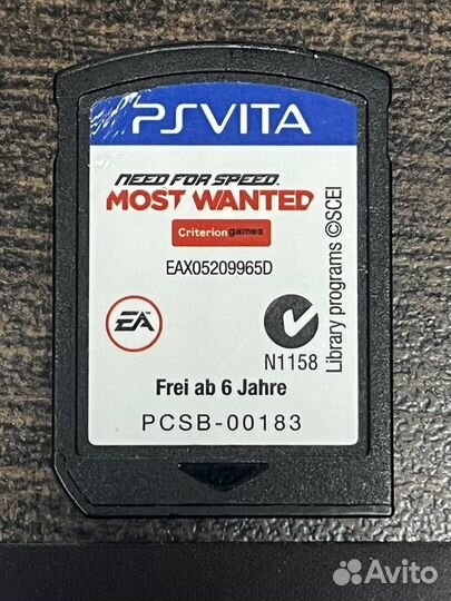 NFS Most Wanted. Лицензия Playstation Vita PSV PS
