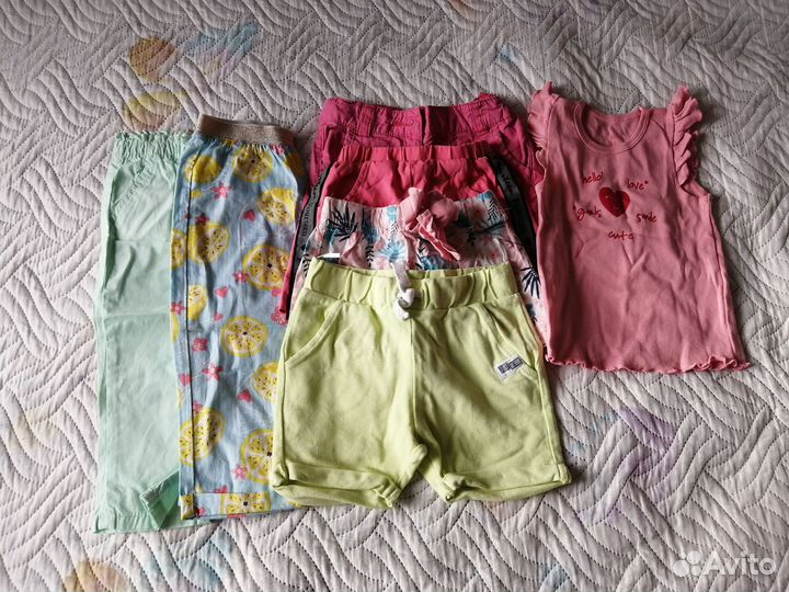 Пакет вещей для девочки 80