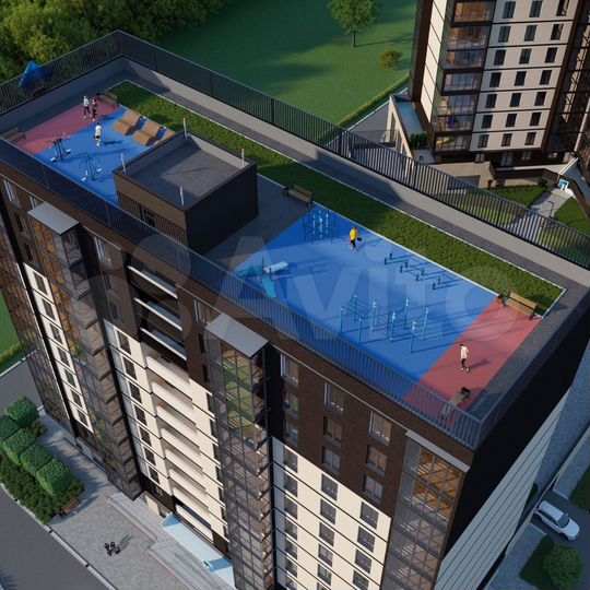 1-к. квартира, 42 м², 12/13 эт.