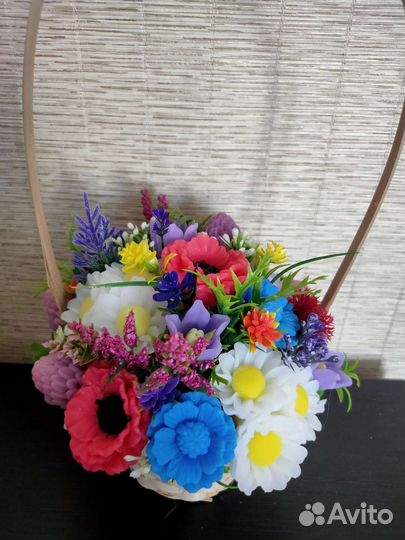 Мыло ручной работы букеты