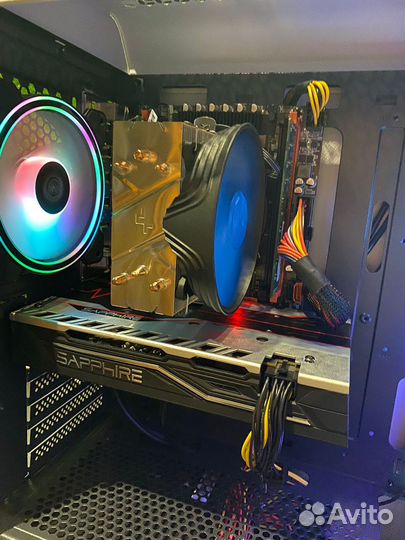 Новый Игровой Intel Xeon 2670V3\16DDR4\RX580 pulse