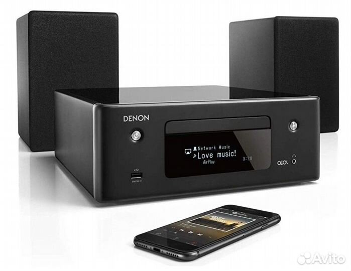 Минисистема HiFi Denon Ceol N10 (RCD-N10+SC-N10)