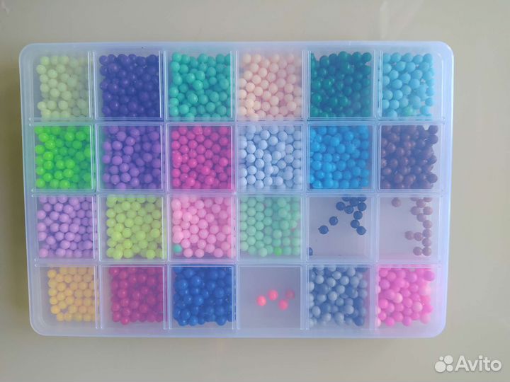 Бусины aquabeads