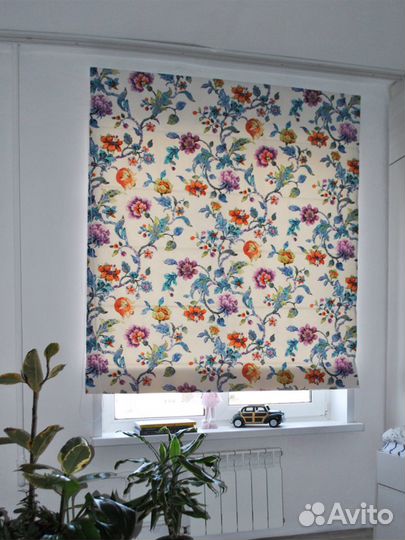 Изготовление рулонных и римских штор