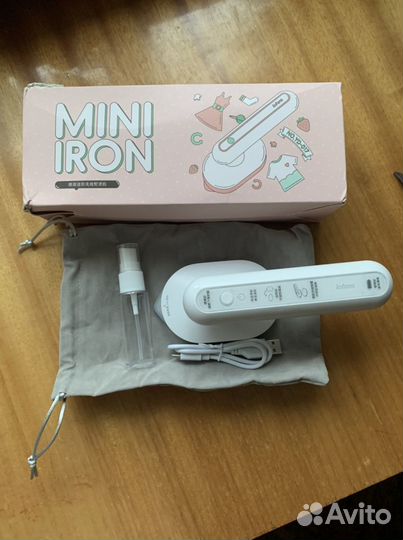 Дорожный утюг новый