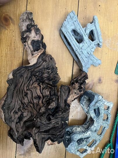 Аквариум 60 литров и коряга мангровая