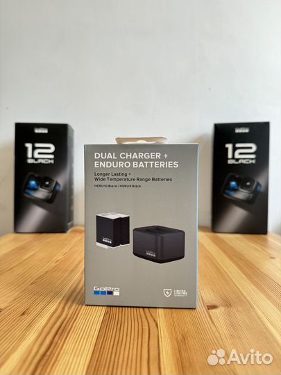 Аккумулятор GO pro enduro 2шт. (Оригинал / Новый)