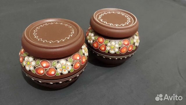 Горшок керамический 2шт