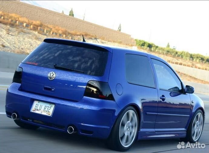 Спойлер VW golf 4 В стиле R32