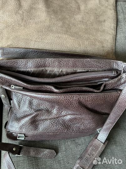 Мужской кожаный портфель dr koffer