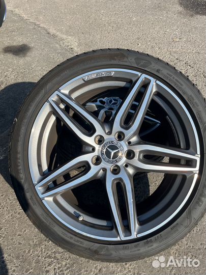 Mercedes колеса R19 разноширокие