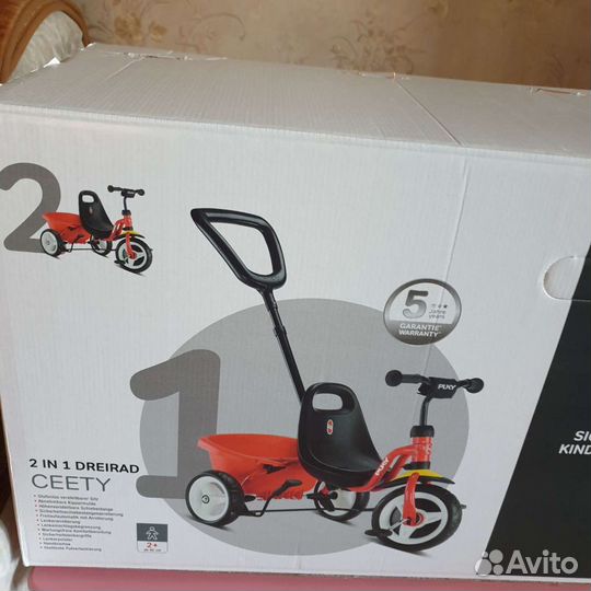 Трехколесный велосипед Puky