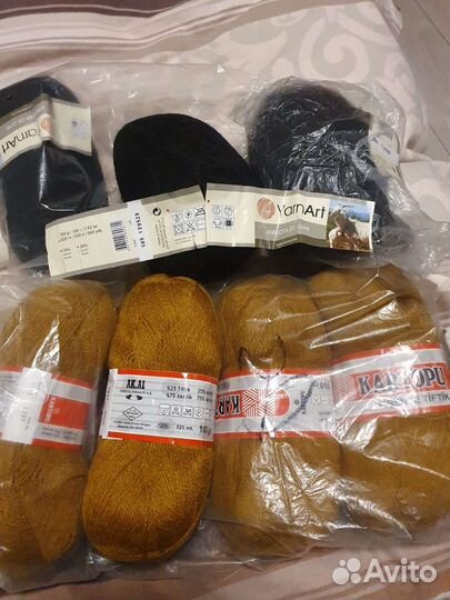 Пряжа мохер