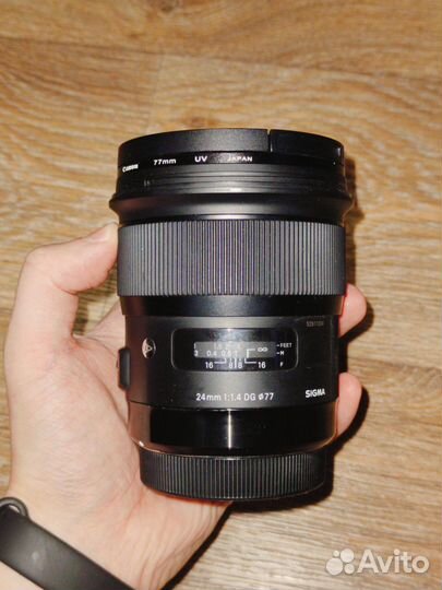 Объектив sigma art 24 mm 1.4