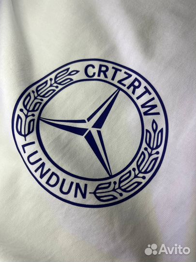 Футболка белая Corteiz