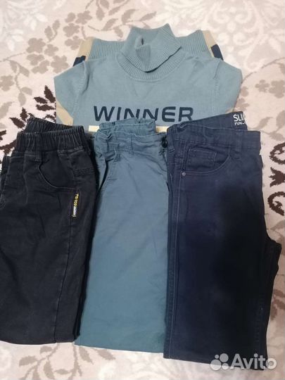 Вещи пакетом на мальчика размер 140 146