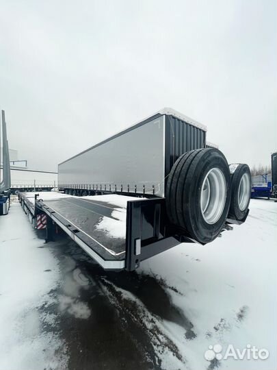 Полуприцеп трал (тяжеловоз) Meusburger Новтрак SP-468, 2024