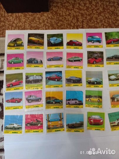 Вкладыши Bombibom 1-50