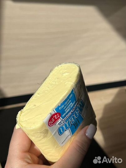 Масло сливочное ГОСТ 72,5%