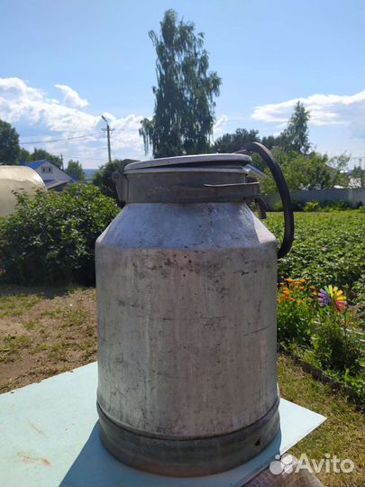 Фляга алюминиевая 38 литров