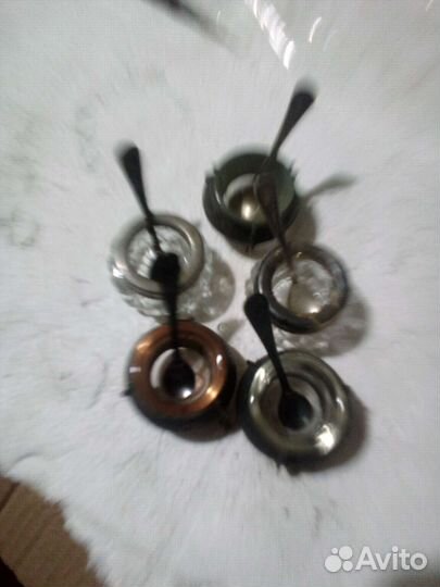 Солонка мельхиор СССР