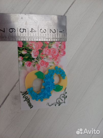 Декоративное мыло на 8 марта