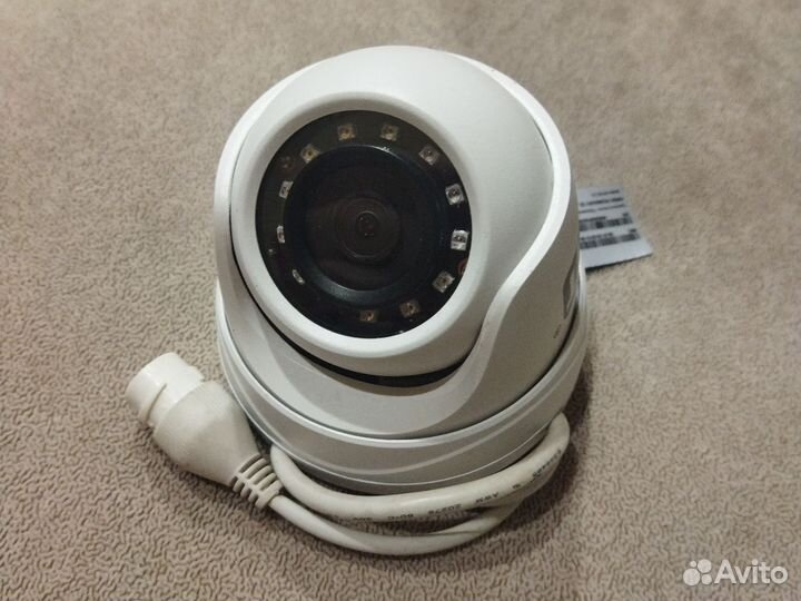 Камера купольная 2мп, Poe питание