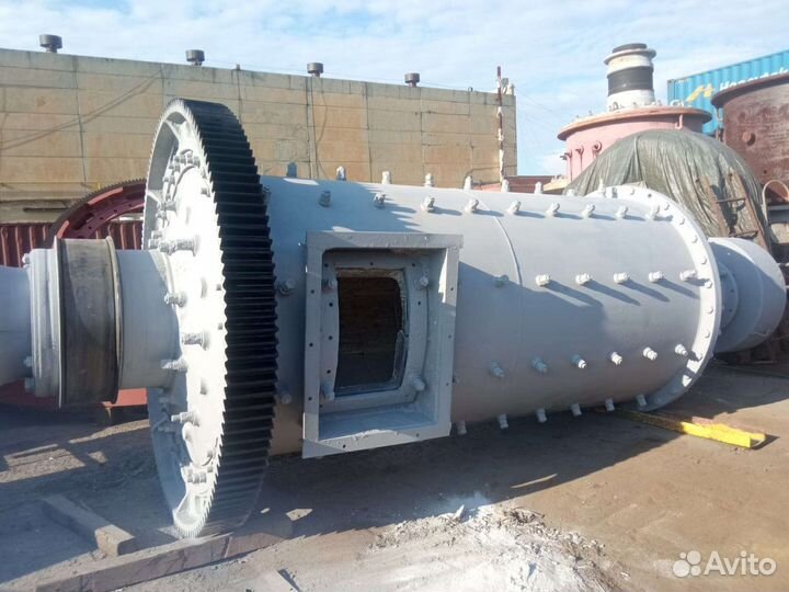 Шаровая (стержневая) мельница см6001а 1500х3000