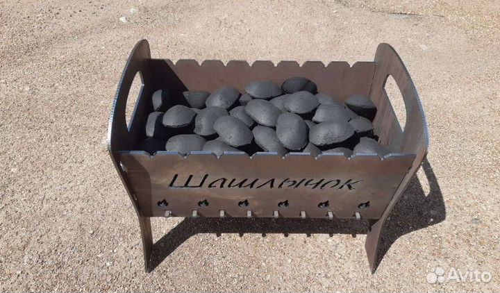 Уголь древесный брикет