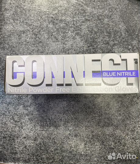 Перчатки нитриловые неопудренные