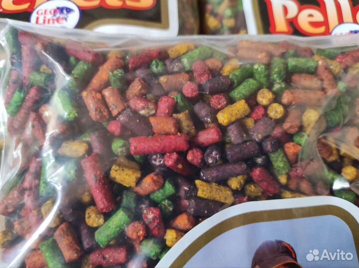 Пеллетс фруктовый микс 3 пачки