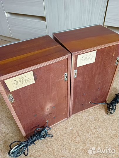 Radiotehnika S-30B натуральный шпон СССР 8 Ом