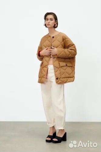 Куртка Zara оригинал стёганая