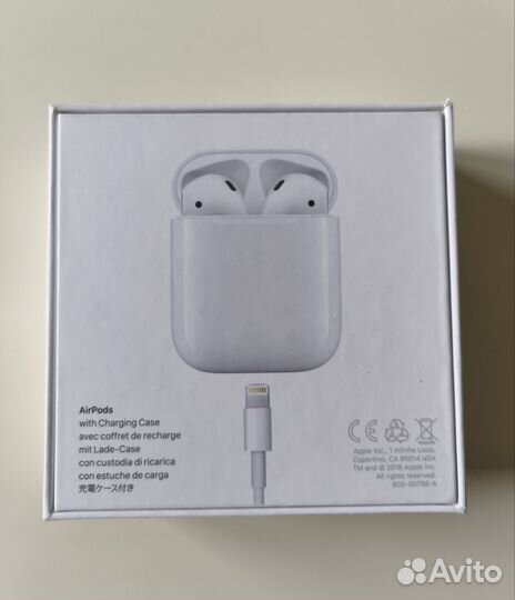 Наушники apple Airpods