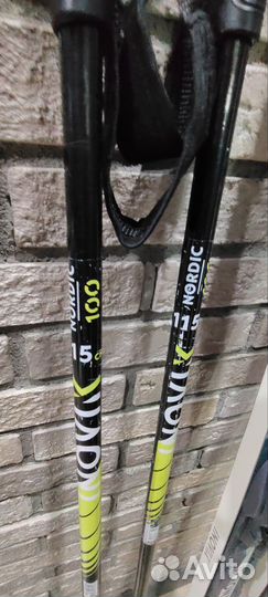 Комплект детских лыж 157 inovik с палками 115