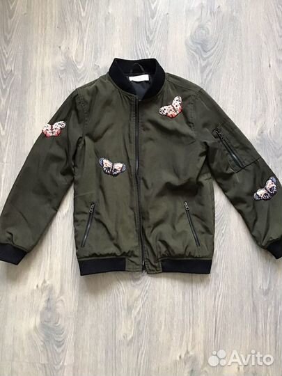 Бомбер для девочки 9-10 лет