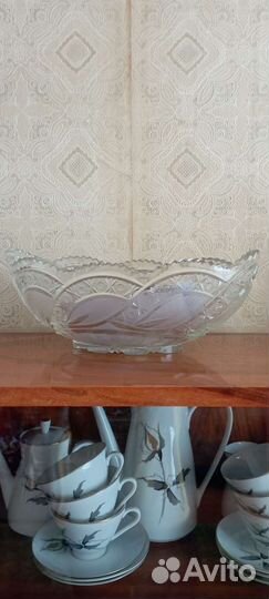 Хрустальная посуда СССР