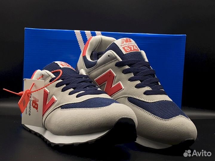 Мужские серые кроссовки New Balance