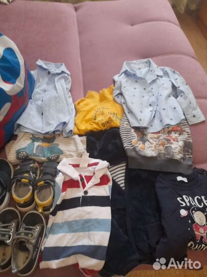 Вещи пакетом на мальчика 2 года