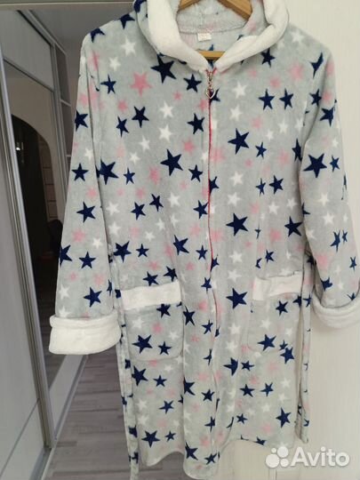 Халат женский теплый