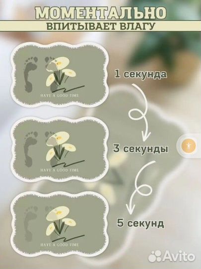 Коврик для ванной