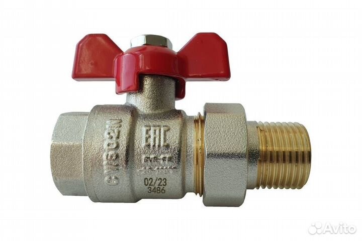 Ridan 065B8305R - BVR-FR кран шаровой ридан с наки