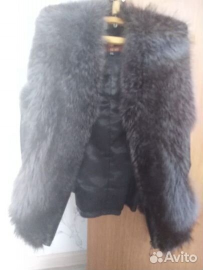 Жилет из чернобурки