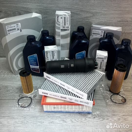 Комплект для то масла и фильтры BMW G30 G31 Орига