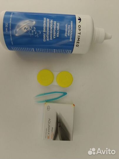 Линзы контактные -3, 3мес