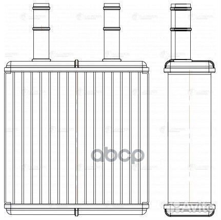 Радиатор отоп. geely оtaka (07) LRH 3009 luzar