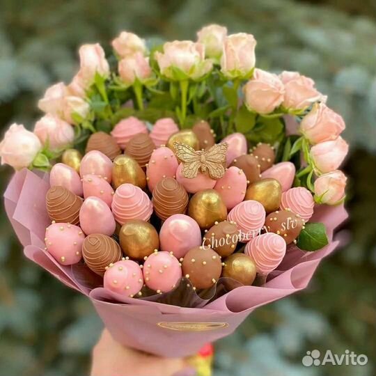 Вкусные сладкие букеты