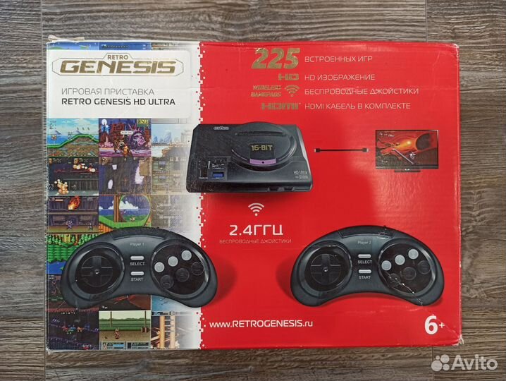 Retro Genesis HD Ultra + оригинальный картридж
